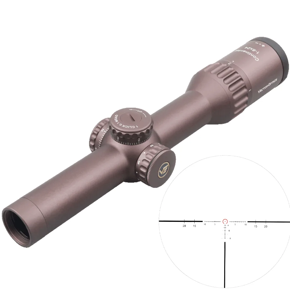 Фото Оптический прицел Vector Optics Continental x6 1-6x24 Tactical LPVO в интернет-магазине Nickhunter