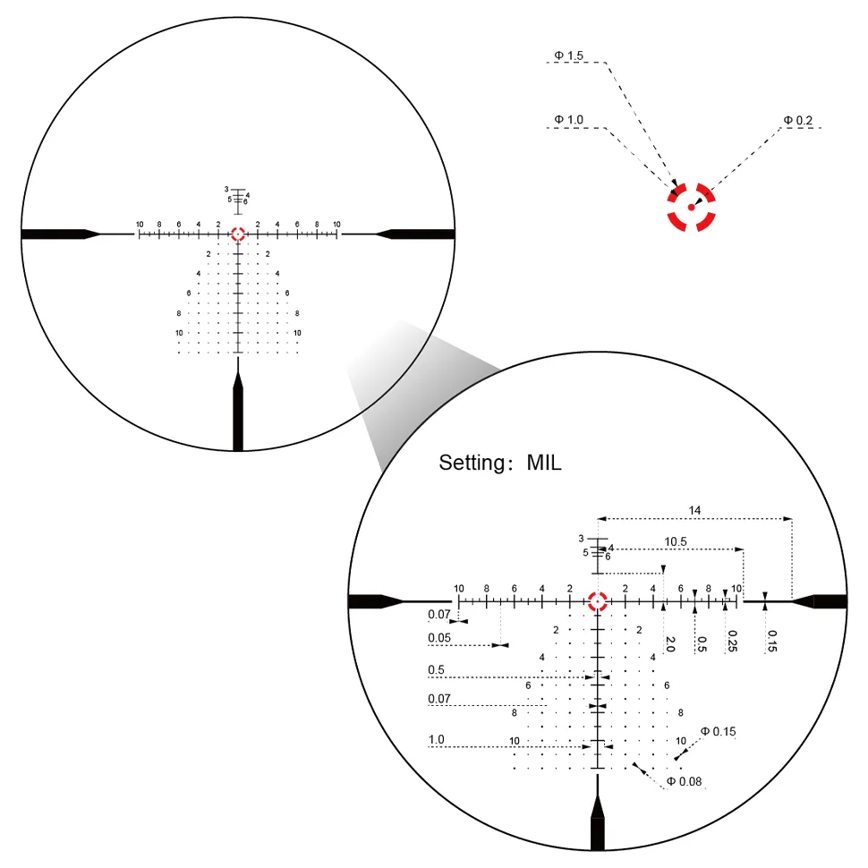 Фото Оптический прицел Vector Optics Continental x10 1-10x28 ED RAR-C FFP 34mm в интернет-магазине Nickhunter