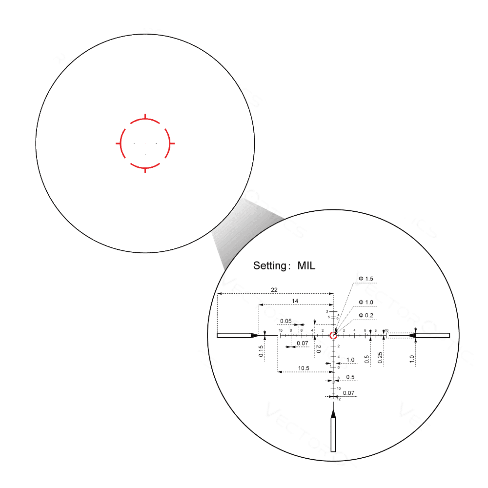 Фото Оптический прицел Vector Optics Continental x10 1-10x28 ED FFP VET-RAR в интернет-магазине Nickhunter